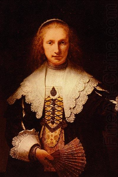 Rembrandt Peale Lady with a Fan china oil painting image
